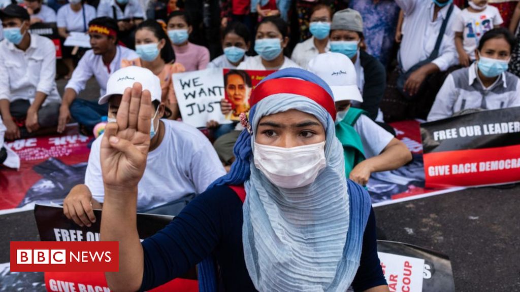 Golpe de Estado en Myanmar: manifestantes desafían la advertencia militar en huelga masiva
