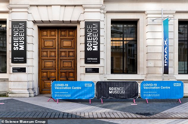 El Museo de Ciencias abrirá sus puertas como centro de vacunación a partir del jueves y prestará servicios en el noroeste de Londres como parte del programa de vacunación contra el coronavirus.