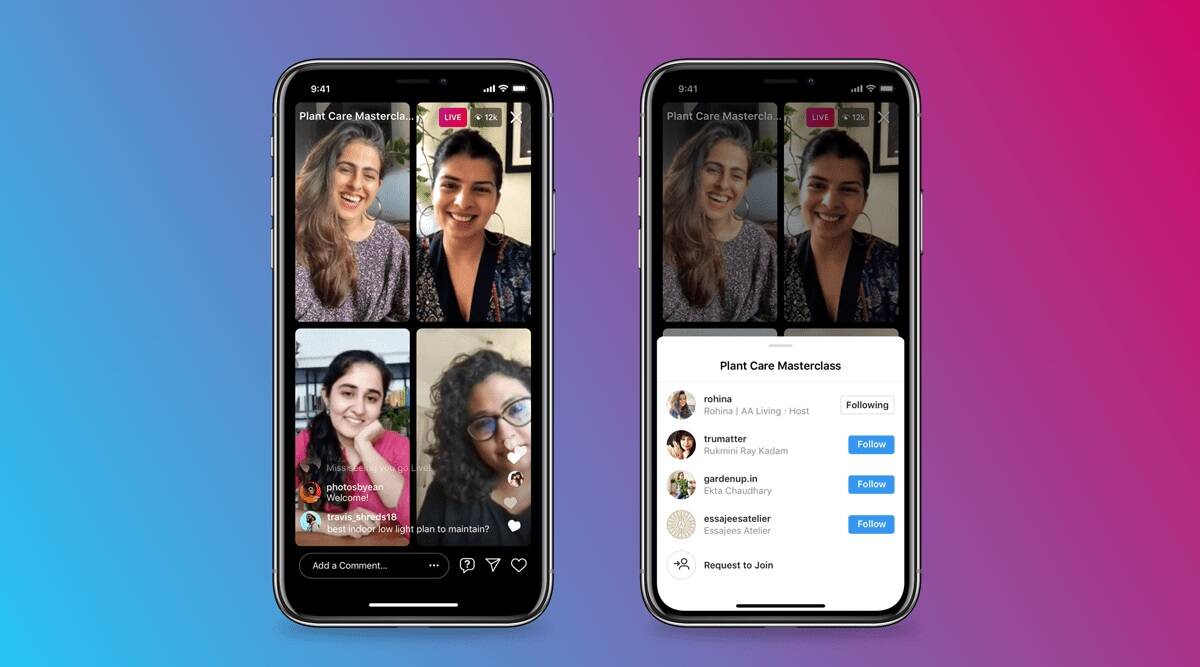 instagram, instagram live rooms, instagram live user limit, instagram live rooms features, instagram live rooms moderator controls, how to start instagram live room