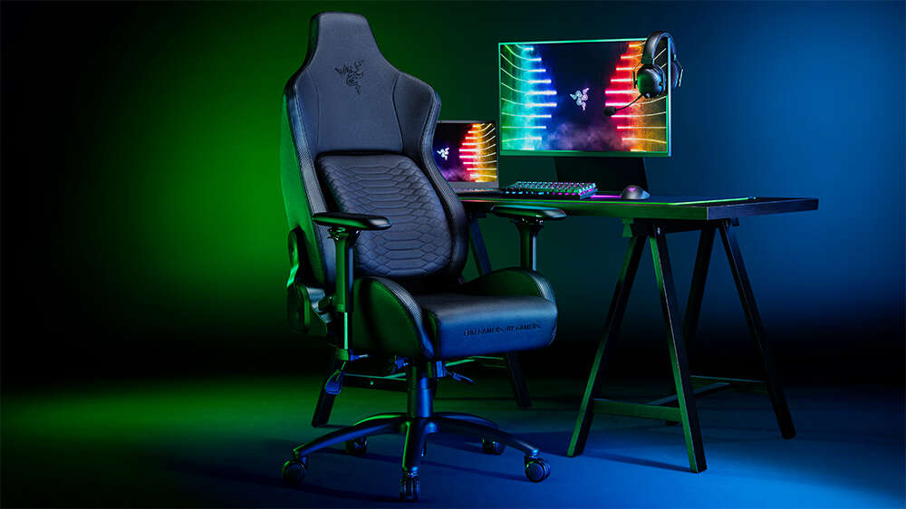 La silla para juegos Razer Iskur ahora viene con un elegante diseño completamente negro