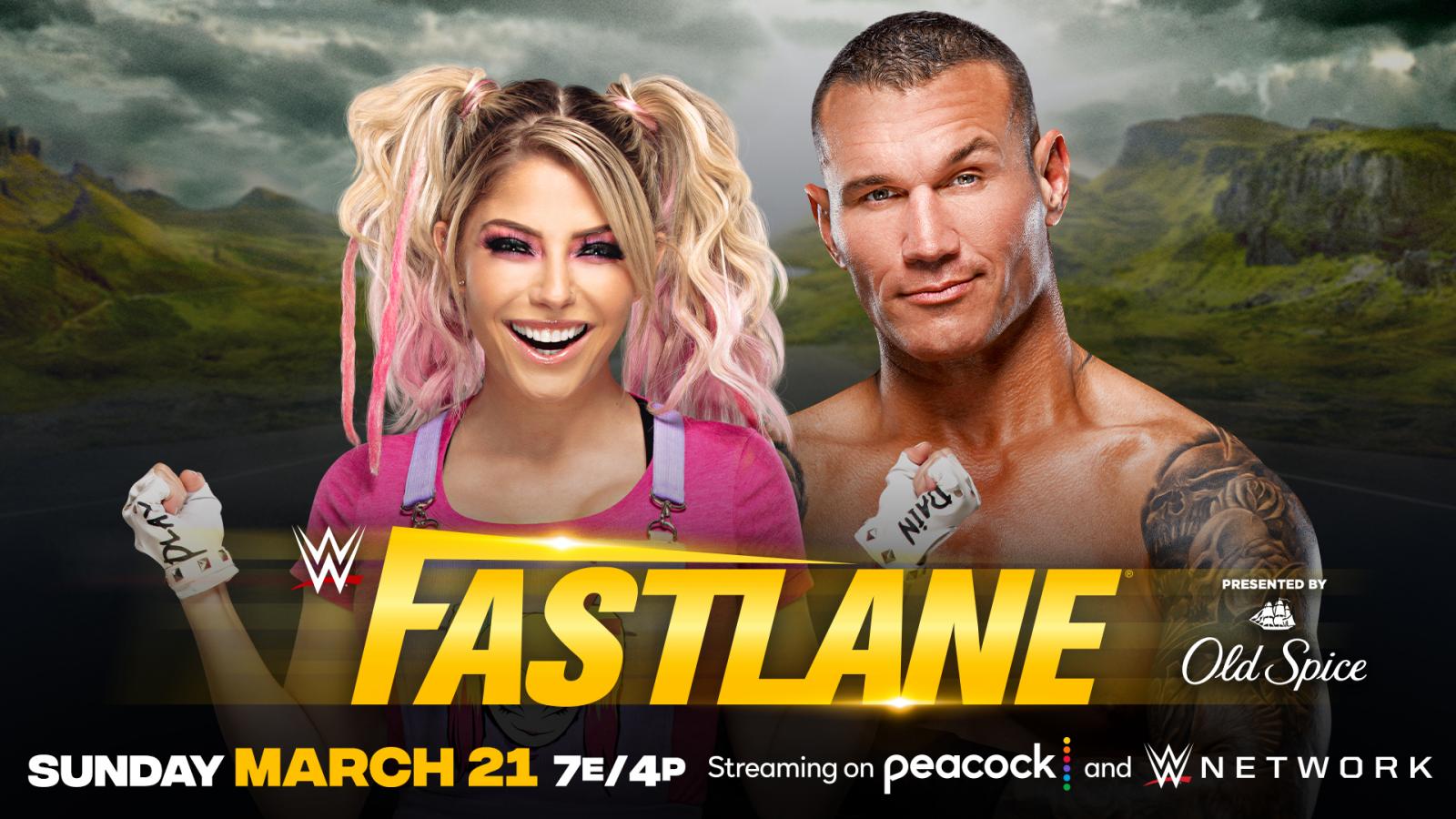 Randy Orton vs Alexa Bliss oficial para WWE Fastlane