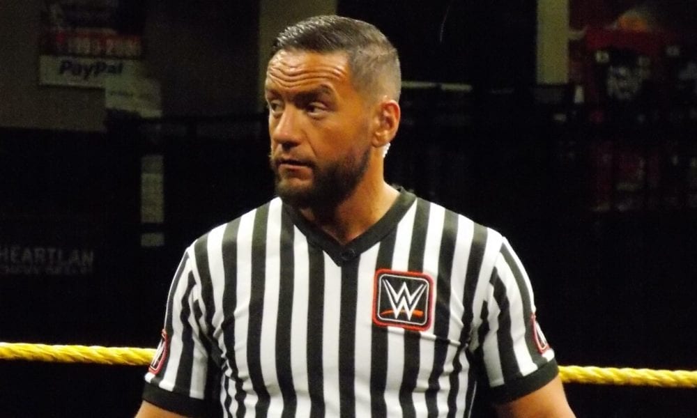 El árbitro de la WWE, Drake Wuertz, fue suspendido a principios de este año, sus funciones se redujeron |  Noticias de lucha libre
