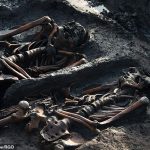 Trabajos de excavación en el entierro real de Tunnug en el Valle de los Reyes, República de Tuva
