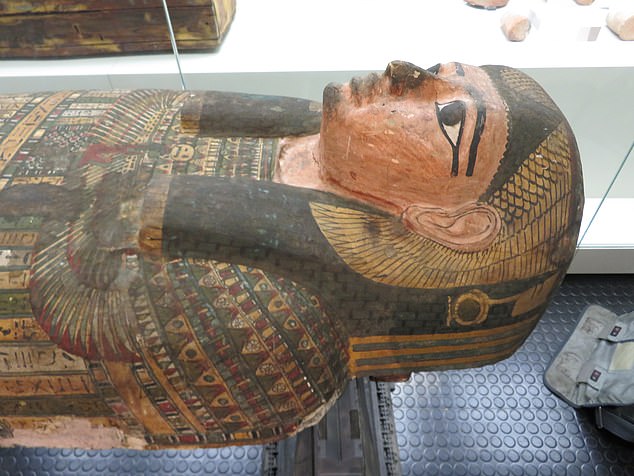 La famosa momia femenina Takabuti murió hace unos 2.600 años después de ser apuñalada en la espalda con un hacha, no con un cuchillo como se afirmó anteriormente, según un nuevo estudio.
