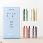 La diseñadora japonesa Naoko Kimura ha lanzado un Kickstarter para sus crayones vegetales 100% comestibles, hechos de subproductos de arroz y frutas y verduras desechadas.
