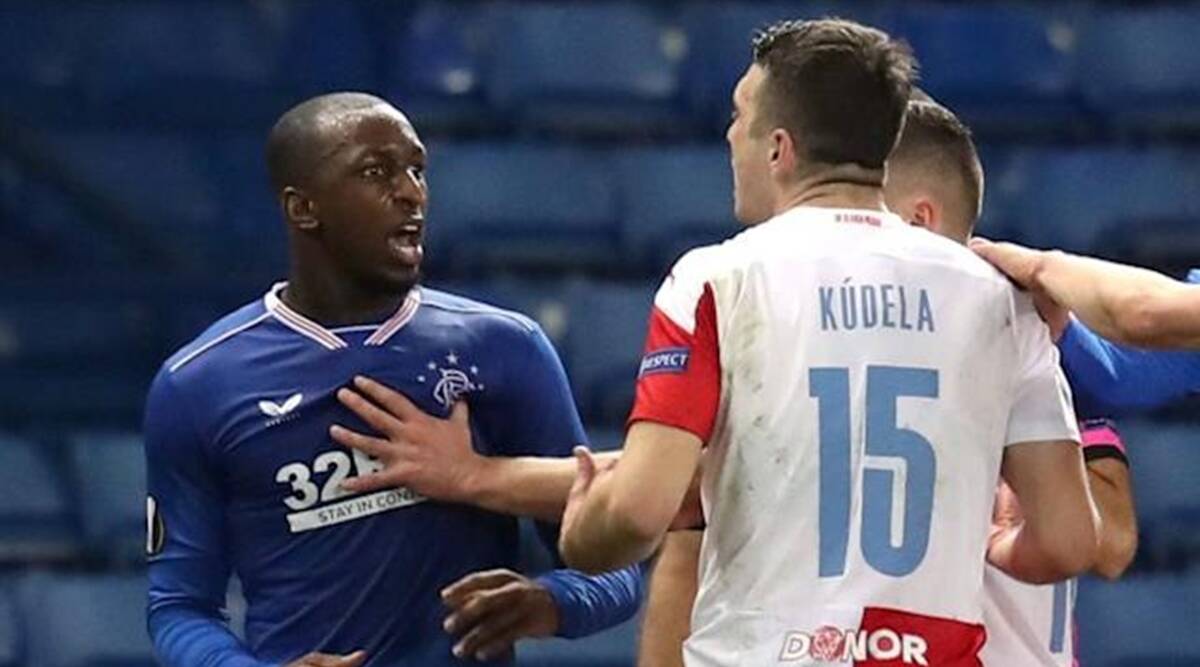 Ondrej Kudela, del Slavia Praga, suspendido por 10 juegos por incidente de racismo de los Rangers