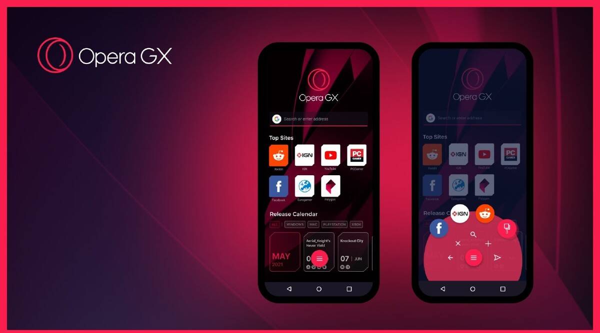 Opera GX, Opera browser, Opera GX Mobile,
