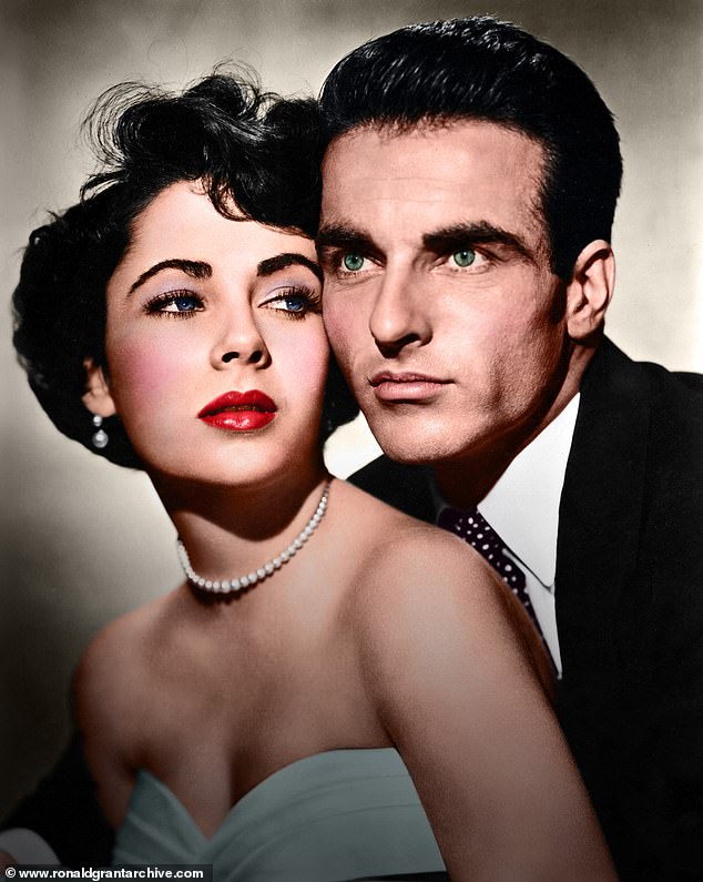 Iconos: las leyendas de la pantalla Elizabeth Taylor y Montgomery Clift compartieron un vínculo inconmensurable cuando eran la cima de la élite de Hollywood;  visto en 1951