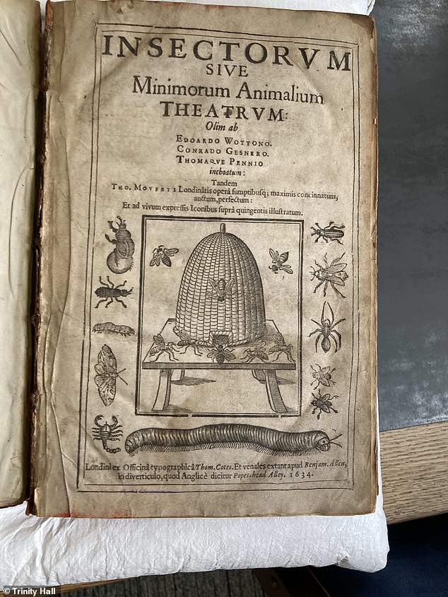 El verdadero título del libro es un poco complicado: Insectorum sive Minimorum Animalium Theatrum