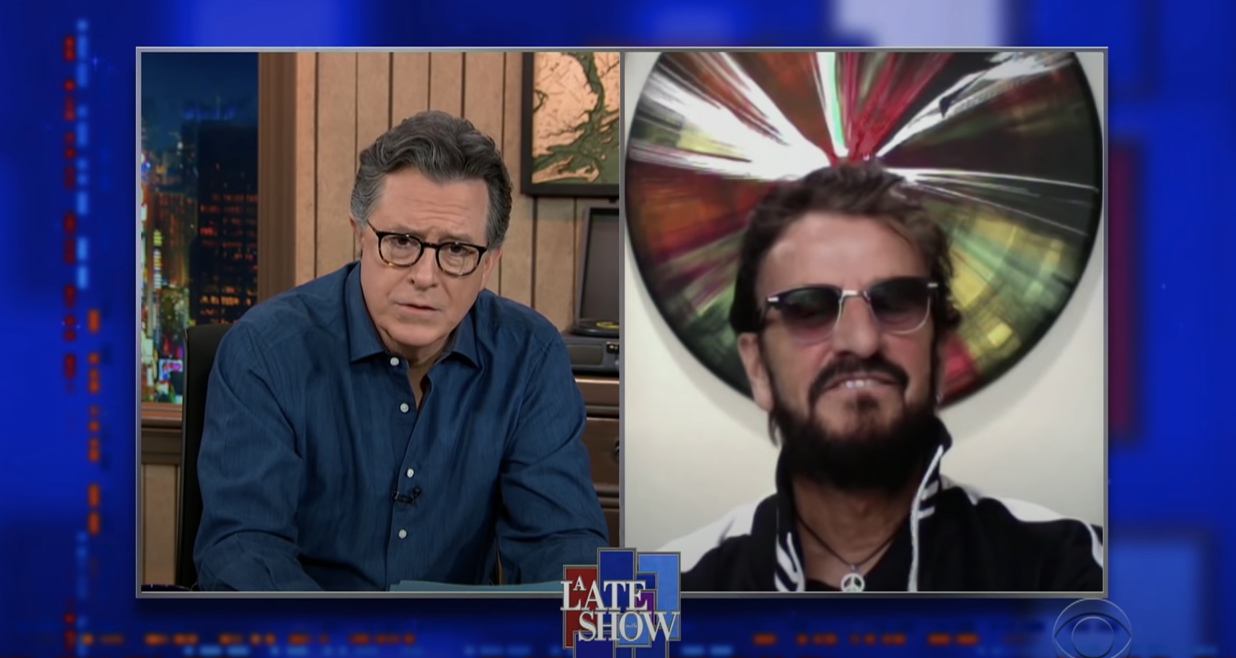 Ringo Starr revela su canción favorita de los Beatles y sus pensamientos sobre Afterlife en 'Colbert'