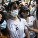 Activista de Hong Kong Agnes Chow liberada en aniversario de protesta