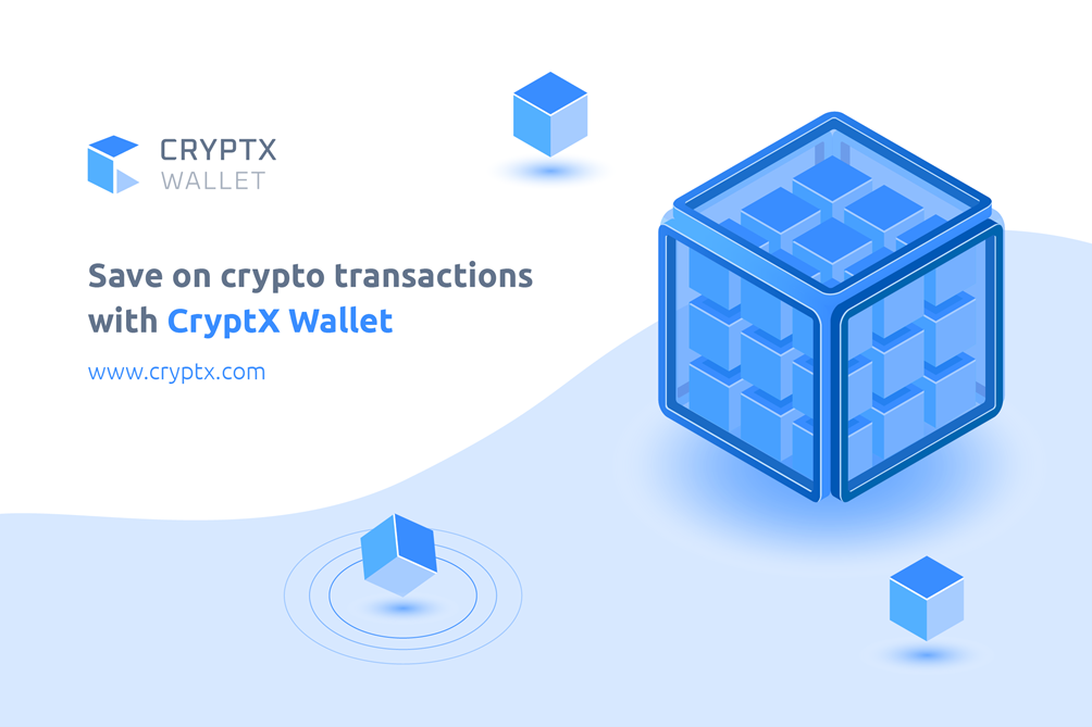 Ahorre en transacciones criptográficas con CryptX Wallet
