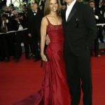 Casi allí: Arnold Schwarzenegger y Maria Shriver están cerca de resolver su divorcio, casi una década después de separarse en julio de 2011;  Maria y Arnold fotografiados en 2003