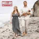 Preciosa: la cantante clásica Camilla Kerslake y el ex capitán de rugby de Inglaterra Chris Robshaw han revelado que han nombrado a su hijo recién nacido Wilding