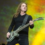 David Warren Ellefson, bass player of US metal band Megadeth, playing on the Harder Stage of the Wacken Open Air Festivals in Wacken, Germany, 04 August 2017. The Wacken Open Air takes place between 03 and 05 August 2017. Photo by: Christophe Gateau/picture-alliance/dpa/AP Images