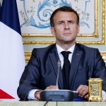 El presidente francés Emmanuel Macron abofeteado, dos personas arrestadas