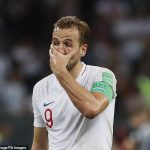 La derrota de Inglaterra en la semifinal de 2018 fue el juego menos efectivo de Harry Kane en la Copa del Mundo