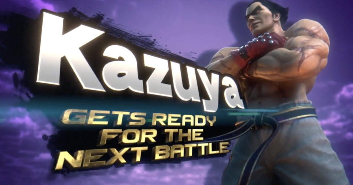 Kazuya de Tekken llega a Super Smash Bros.Ultimate