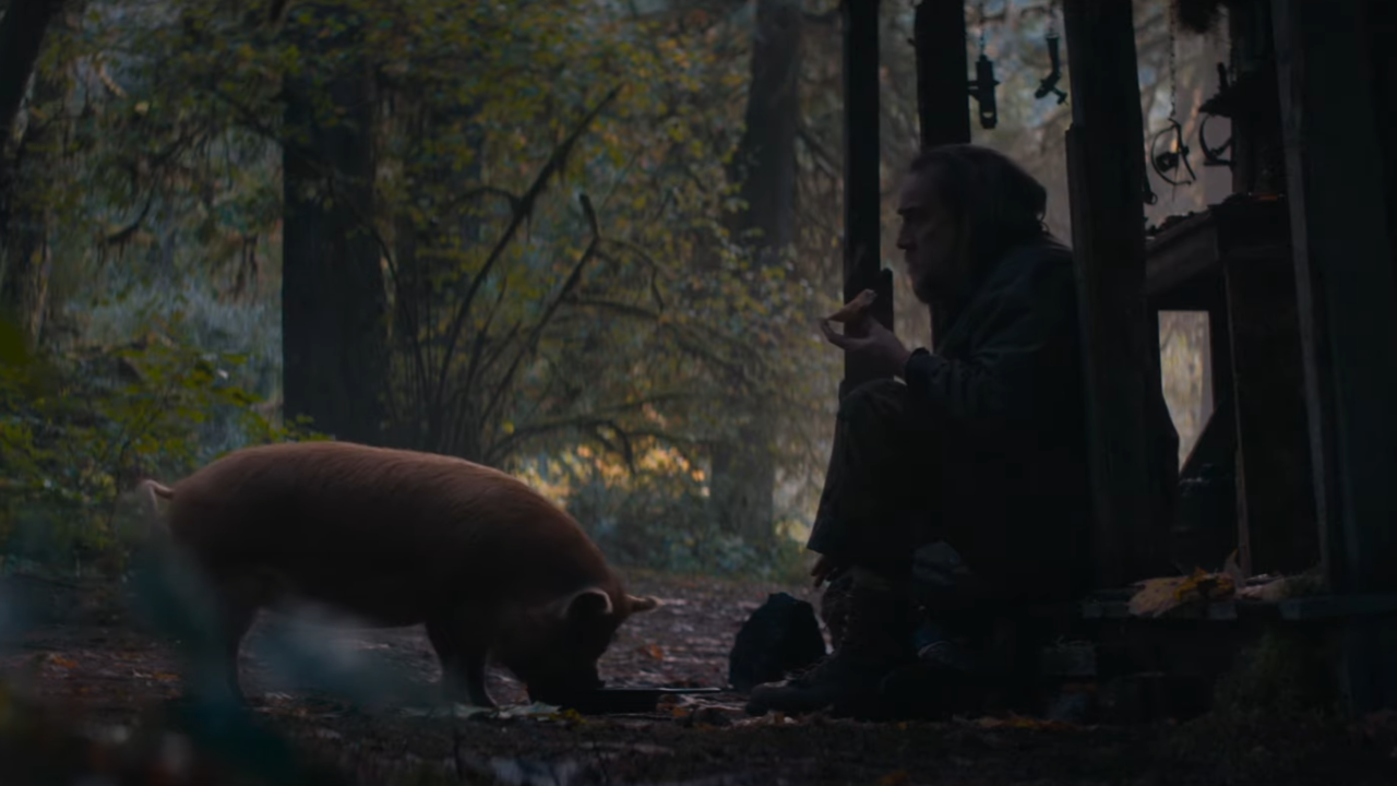 Nicolas Cage busca a su mejor amigo (un cerdo real) en el nuevo tráiler de la película