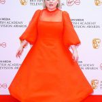 Destacando: la estrella de Bridgerton Nicola Coughlan, de 34 años, mostró su atrevido sentido de la moda en los Premios de Televisión de la Academia Británica de 2021 el domingo.