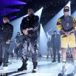 Electrizante: Busta Rhymes, Method Man y Swizz Beatz dirigieron un homenaje al legendario rapero DMX en los premios BET en el Microsoft Theatre de Los Ángeles el domingo.