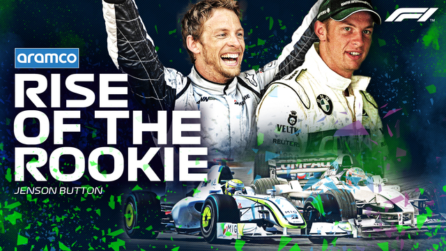 Revive el inicio de F1 de Jenson Button con Williams en Aramco Presents: Rise of the Rookie