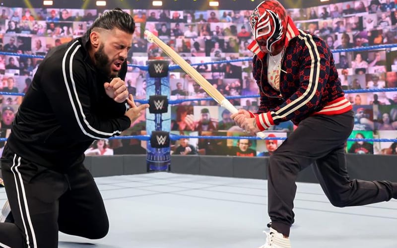 Roman Reigns vs Rey Mysterio listo para Hell In A Cell Match