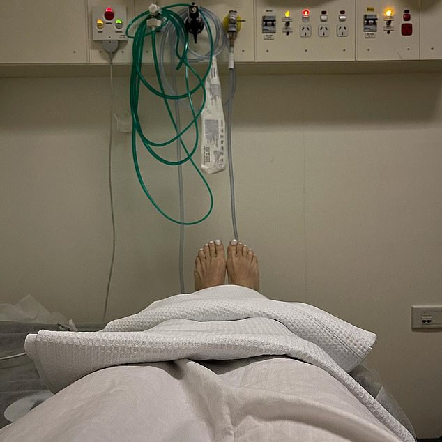 Batalla de salud: Roxy Jacenko ingresó en un hospital en Sydney para su chequeo de cinco años después de vencer al cáncer