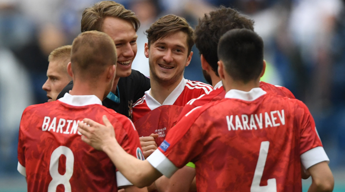 Rusia venció a Finlandia 1-0 por los primeros puntos en la Eurocopa 2020