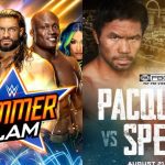 WWE SummerSlam será un espectáculo más corto debido a la pelea de Manny Pacquiao vs Errol Spence |  Noticias de lucha libre