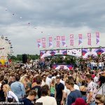 Al menos 1,000 personas han sido infectadas con Covid-19 después de asistir a un Festival al aire libre de Verknipt 'libre de coronavirus' en Utrecht, Holanda a principios de julio (en la foto, el Festival Chin Chin en Ámsterdam)