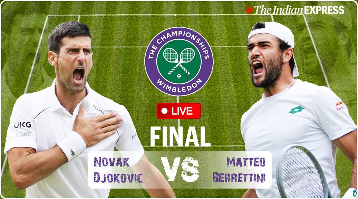 Novak Djokovic vs Matteo Berrettini Live