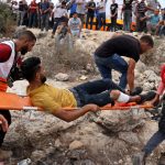 Decenas de palestinos heridos en enfrentamientos con fuerzas israelíes