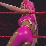 Eva Marie tiene un mal funcionamiento de vestuario durante el combate en WWE RAW