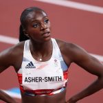 La estrella británica Dina Asher-Smith no llega a la final olímpica de los 100 metros