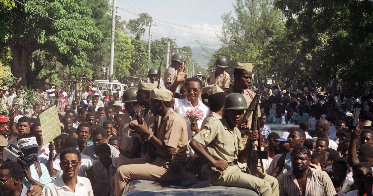 La turbulenta historia política de Haití: una cronología
