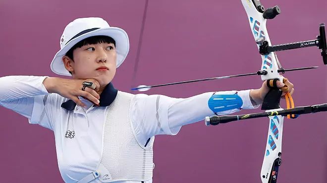 Tiro con arco |  Juegos Olímpicos: la arquera surcoreana An San atacada por antifeministas por un corte de pelo corto