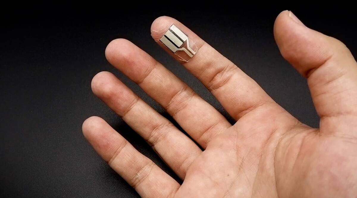 fingertip-powered-wearable device