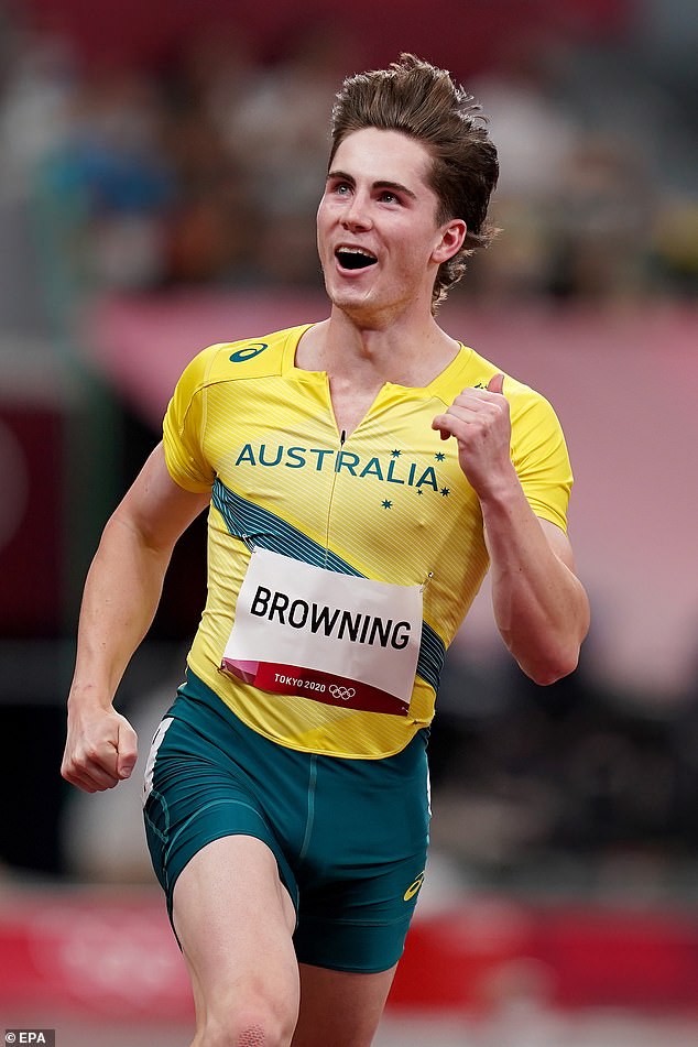 Rohan Browning conmocionó al mundo el sábado por la noche al ganar su eliminatoria masculina de 100 metros