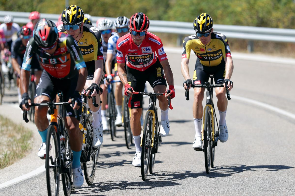 'Perder la camiseta es bueno para nosotros': Primož Roglič se contenta con ceder el liderato de la Vuelta a España en la tercera etapa