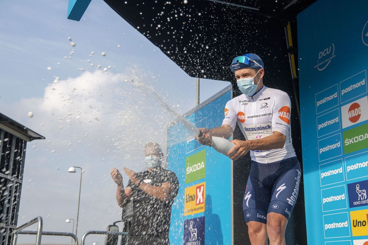 Remco Evenepoel sella la victoria general del Tour de Dinamarca con una victoria en la contrarreloj
