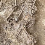 Un esqueleto descubierto en la 'cantera de la muerte' de Salsk