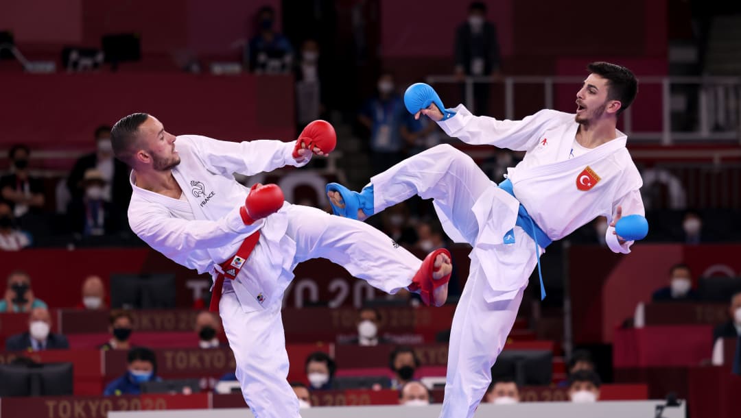 Steven Da Costa, el 'Petit Prince', es el primer hombre en ganar la histórica medalla de oro olímpica en su debut en kárate en Tokio 2020
