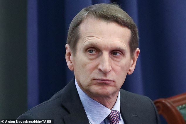 Sergei Naryshkin, el jefe del Servicio de Inteligencia Exterior de Rusia (SVR), ha acusado a Gran Bretaña de 'mentir' sobre el nombramiento de un tercer sospechoso de Novichok