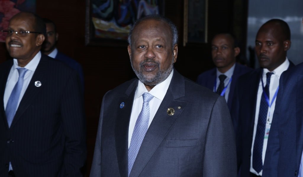 Djibouti President Ismael Omar Guelleh has returned home to the Horn of Africa country, his office said Sunday, after rumours that the 73-year-old had been hospitalised in Paris.  (Photo by Minasse Wondimu Hailu/Anadolu Agency via Getty Images)