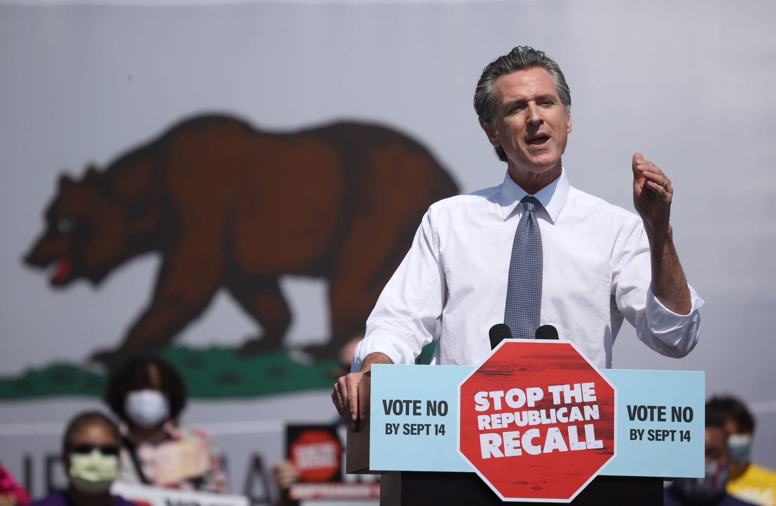 La elección de retiro de California es demasiado pronto para convocar, ya que las urnas cierran y el trabajo de Gavin Newsom está en juego