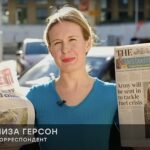 La televisión rusa se ha burlado de Gran Bretaña `` dominada por el pánico '' por su crisis del petróleo y ha comparado la escalada en busca de combustible con las infames colas de salchichas de la Unión Soviética.