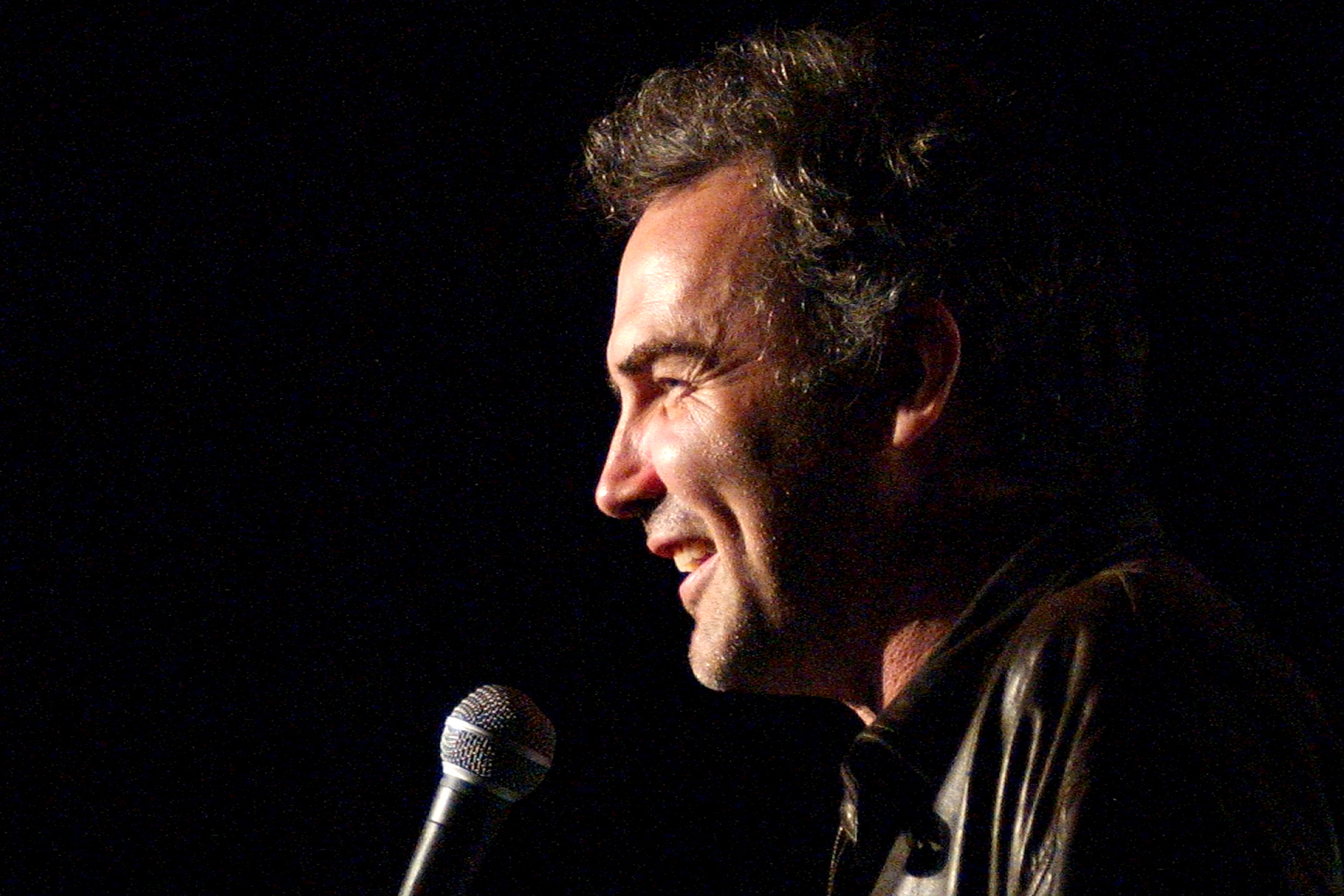 Norm MacDonald at the The Ice House in Pasadena, California (Photo by Michael Schwartz/WireImage)