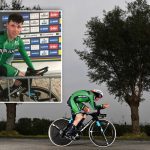 'Lo saqué de un anuncio en Cycling Weekly': el irlandés Marcus Christie montó la vieja bicicleta de contrarreloj de Bradley Wiggins en el Mundial
