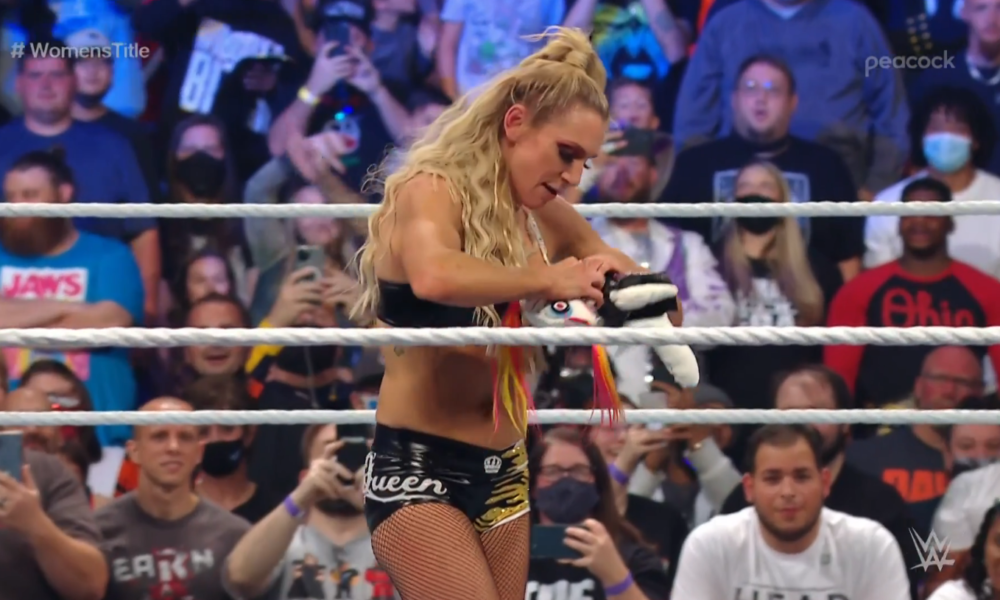 Resultados de WWE Extreme Rules: Charlotte Flair vs.Alexa Bliss - Campeonato Femenil de Raw